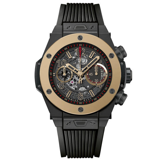 Swiss Luxury Replica Hublot BIG BANG UNICO CERAMIC MAGIC GOLD 411.CM.1138.RX Watch